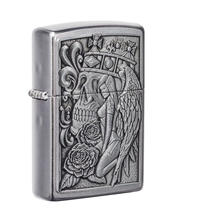 Запалка Zippo Skull and Angel Emblem Design 49442