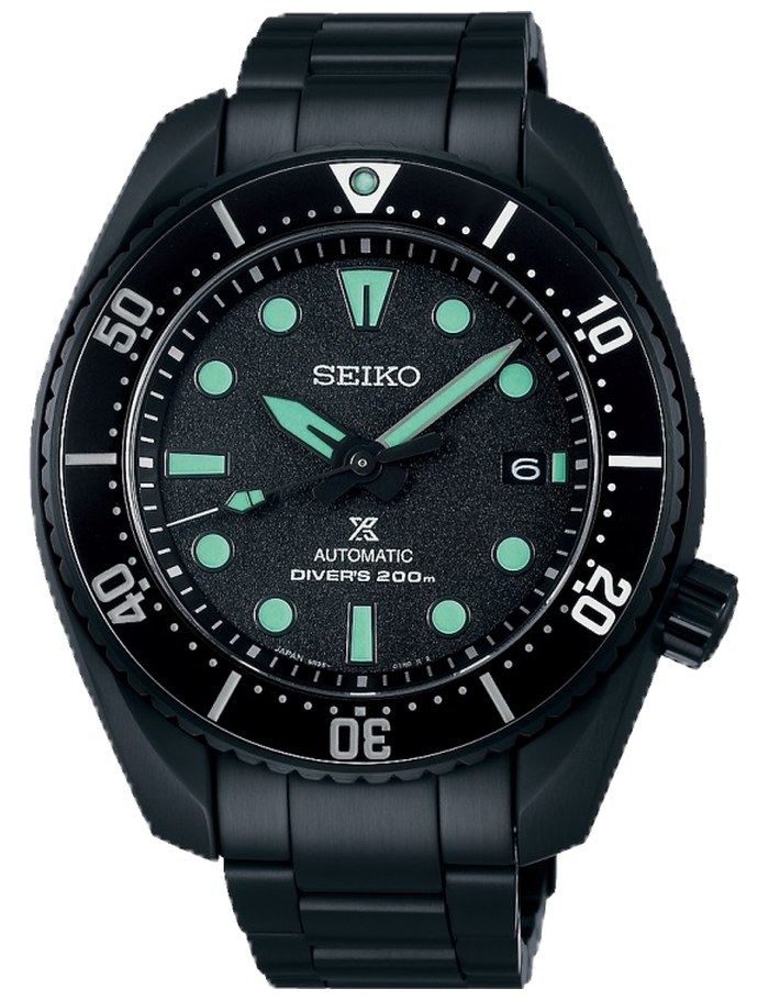 SEIKO PROSPEX NIGHT MISION BLACK SERIES SUMO  LIMITED EDITION SPB433J1