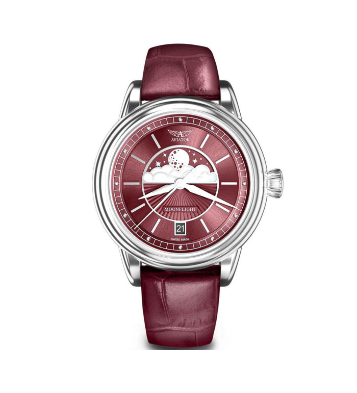 ЧАСОВНИК  АVIATOR DOUGLAS MOONFLIGHT 36MM V.1.33.0.264.4