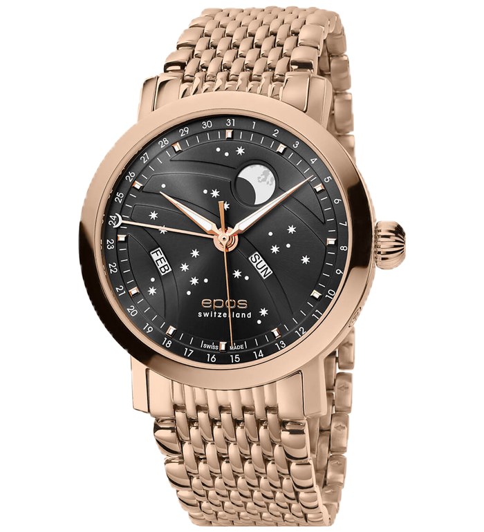 ЧАСОВНИК EPOS ARTISTRY BIG MOON 42MM 3440.322.24.14.34