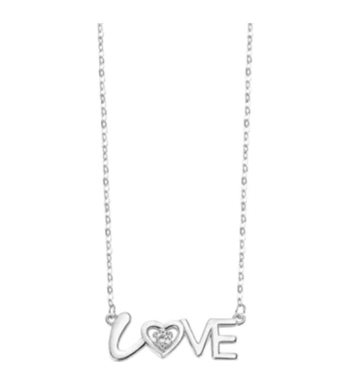 LOTUS SILVER MOTHER'S LOVE SILVER NECKLACE LP3485-1/1
