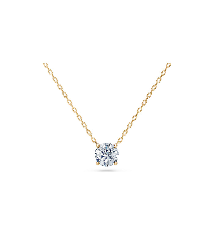 Cara колие с диамант 0.70 ct GIA сертификат – ЗЛАТНО БИЖУ 14К K104-10040Y(5.7)/14K