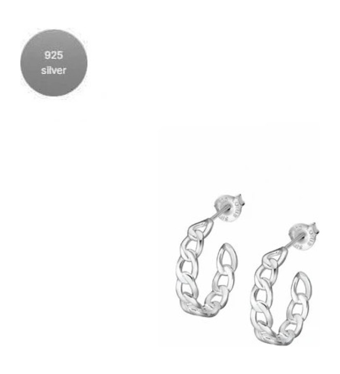 Lotus Silver Links сребърни обеци LP3267-4/1