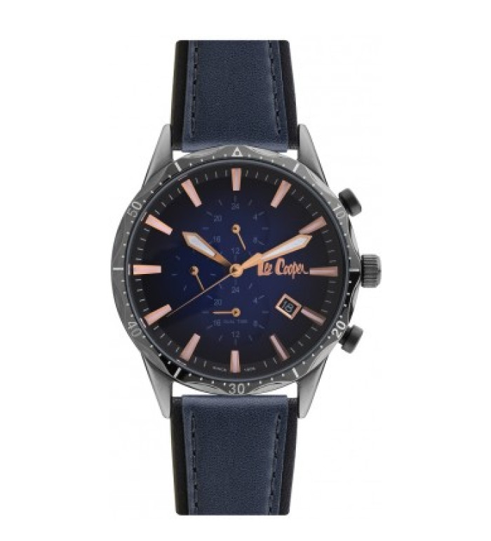 LEE COOPER DUAL TIME 44MM MEN`S WATCH LC06957.099