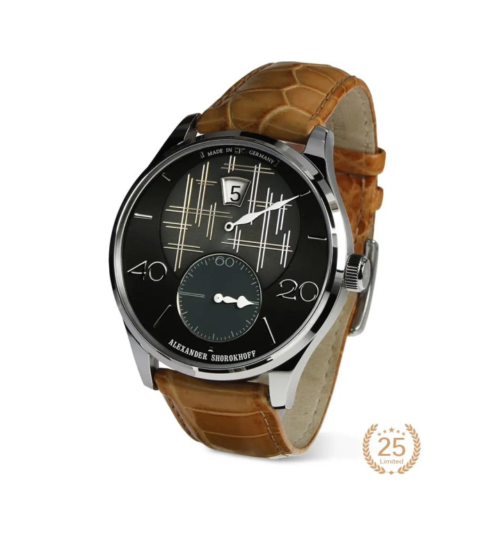 ALEXANDER SHOROKHOFF CROSSING AUTOMATIC 43.5MM MEN'S WATCH LIMITED EDITION 25PCS AS.JH01-4