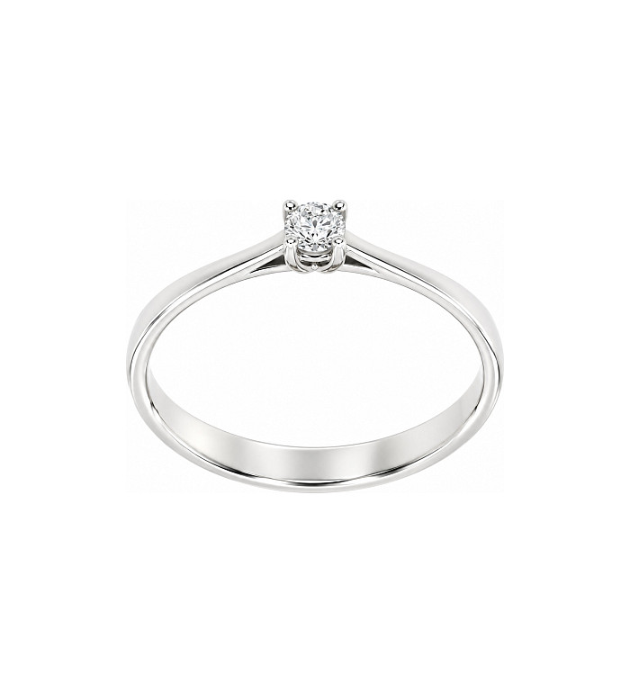 Cara Diamanti gold ring with diamond AA0532.11W/0.11ctsSI/H
