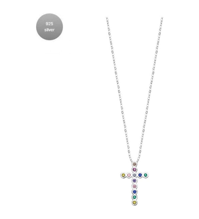 LOTUS SILVER PURE ESSENTIAL SILVER NECKLACE LP3248-1/1
