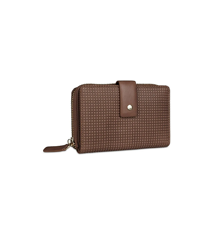 Дамски портфейл Bugatti - Noemi M, RFID защита, кафяв