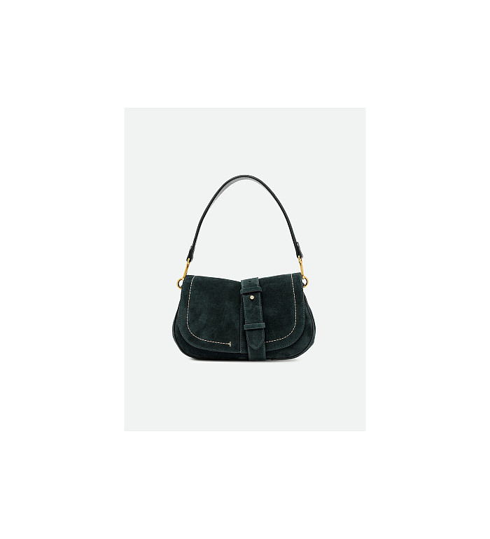 Дамска чанта Gianni Chiarini Helena Round BS 12618 CM-PL-14603 Velvet Green