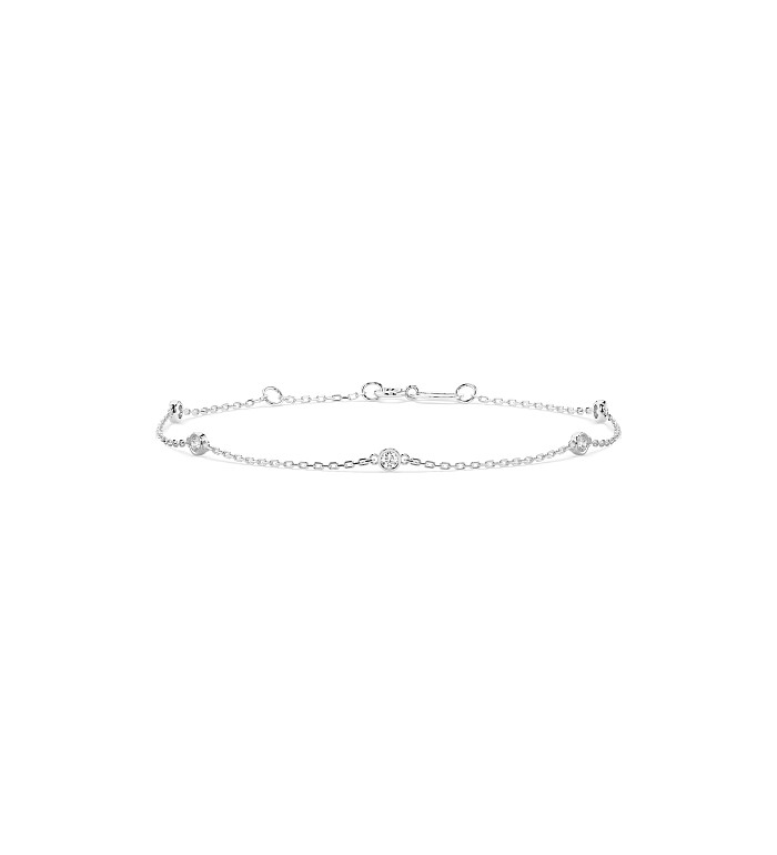 Cara гривна с диаманти 0.14 ct – ЗЛАТНО БИЖУ 14К K105-10008/5W(1.9)/14K