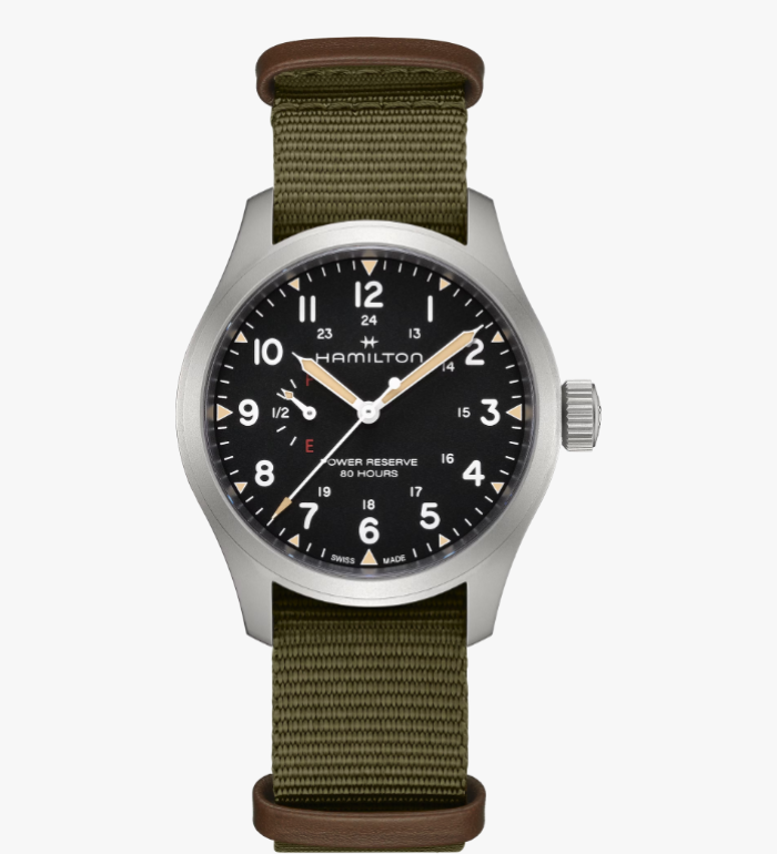 HAMILTON KHAKI FIELD MECHANICAL POWER RESERVE 40MM H69509930