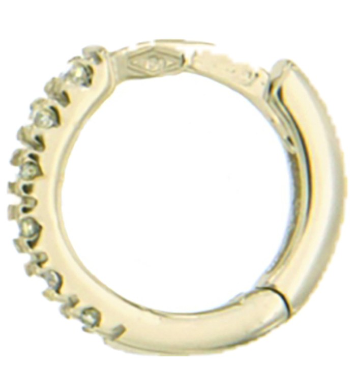 CARA DIAMANTI Златни обеци с диаманти BB0406Y/0.12ctsSI/H