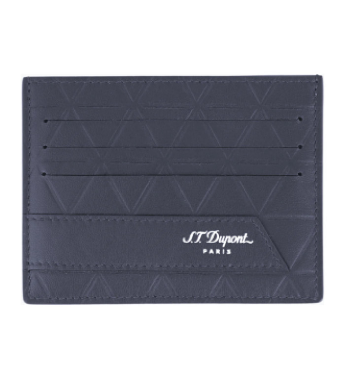 Калъф за кр. карти S.T.Dupont Firehead Card Holder Blue 161609