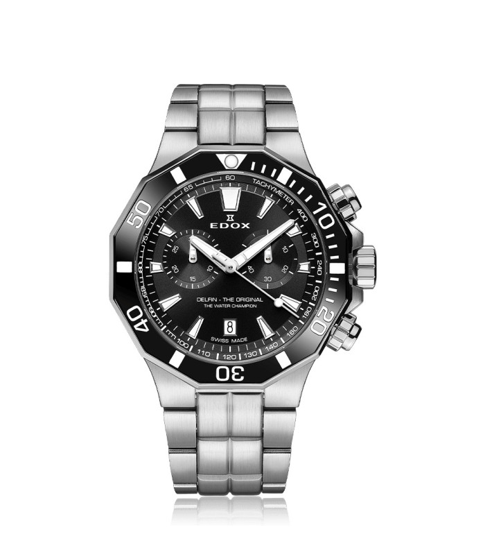 Edox Delfin Chronograph Quartz 10112 3NM NIN