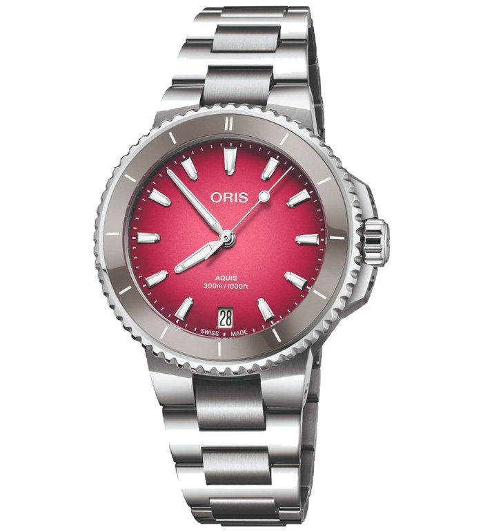 ORIS AQUIS DATE “TASTE OF SUMMER”  36.5 ММ 733 7792 4158-07 8 19 05P