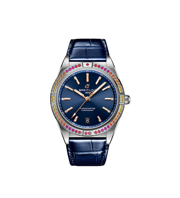 BREITLING CHRONOMAT AUTOMATIC 36MM SOUTH SEA LADY'S WATCH  A10380611C1P1