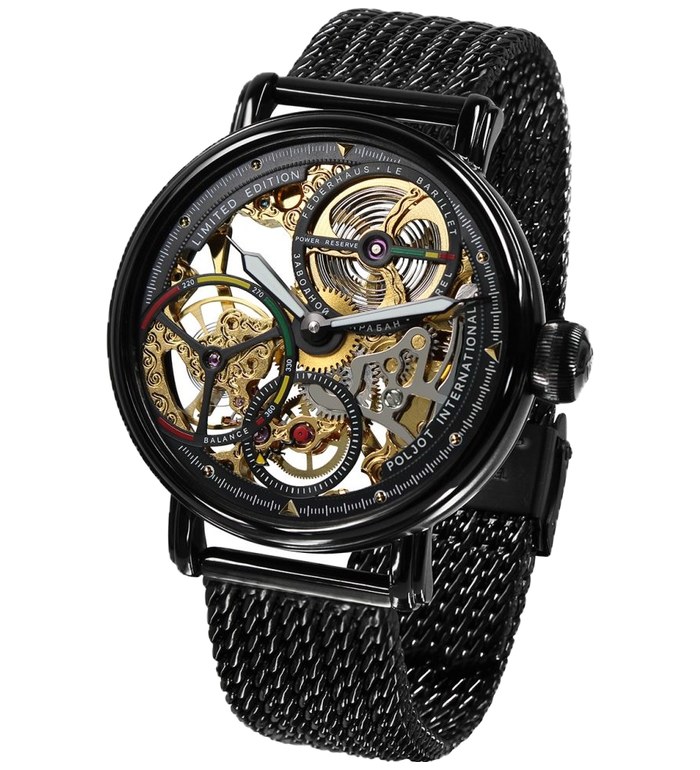 Часовник POLJOT INTERNATIONAL BERINGO HAND WINDING 43 MM LIMITED EDITION 400 PIECES 9910.1942213M