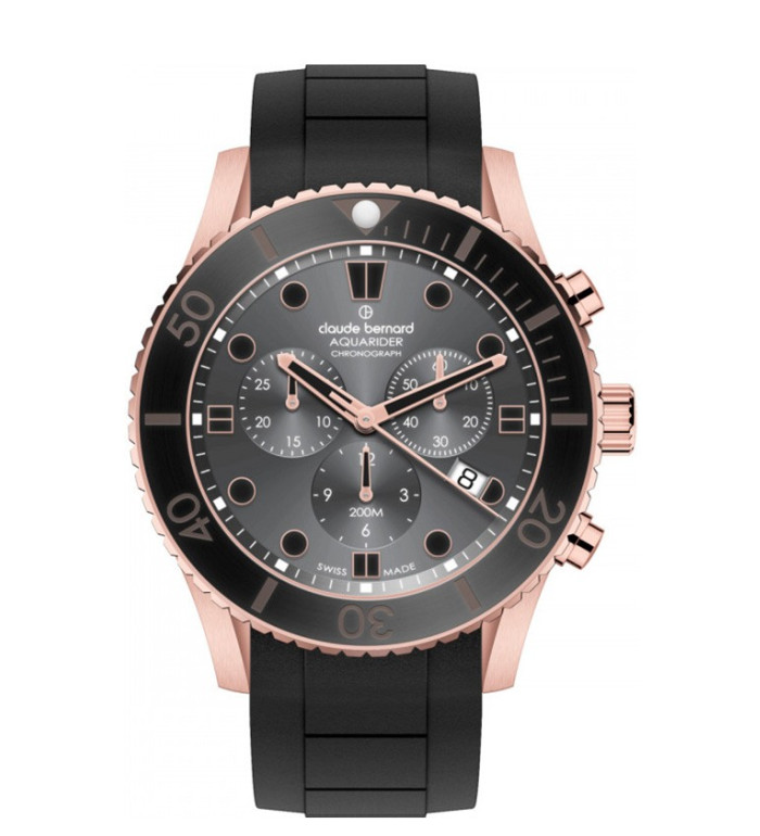 Claude Bernard Aquarider Chrono 10252 37RNGCA GRN