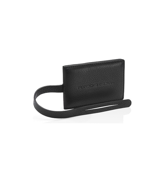 Eтикет за име и адрес Porsche Design - Business Tag, магнитно затваряне, черен