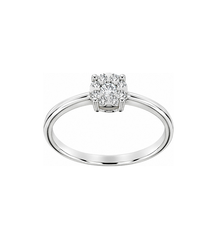 Cara Diamanti gold ring with diamond AA0571W/0.15ctsSI/H