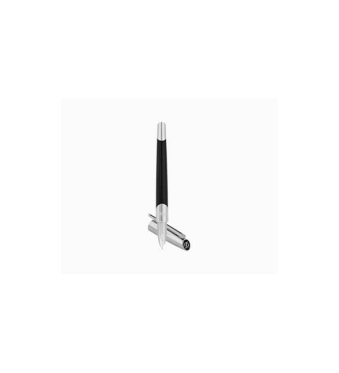 ПИСАЛКА S.T.DUPONT DEFI MILLENIUM SILVER AND BLACK 400706