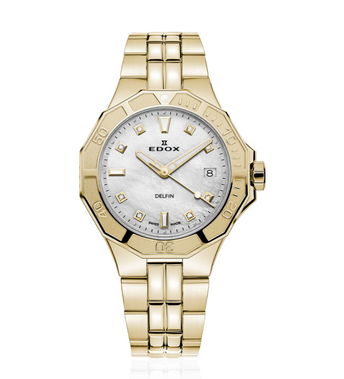 Edox Delfin Diver Date Quartz 53020 37JM Nadd