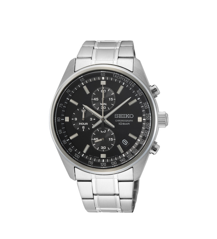 SEIKO SPORT CHRONOGRAPH QUARTZ 42MM MEN'S WATCH  SSB379P1