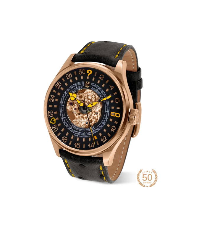 Часовник ALEXANDER SHOROKHOFF LUCKY 8-2 43.5MM LIMITED EDITION 50PCS  AS.V3.02-GY***