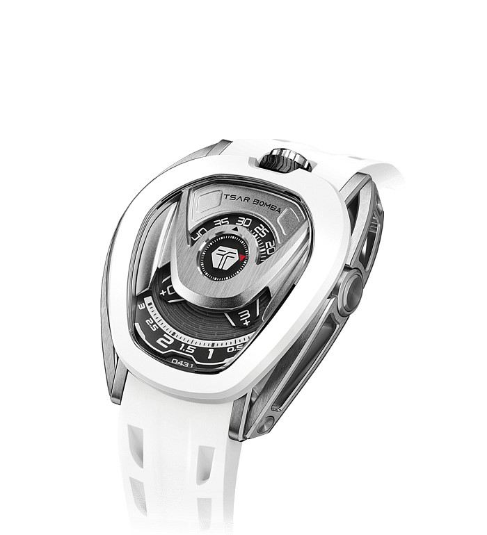 TSAR BOMBA Reactor Automatic White Silver TB8213A-08