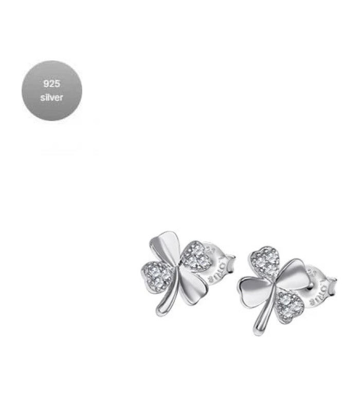 LOTUS SILVER TRENDY SILVER EARRINGS LP3108-4/1