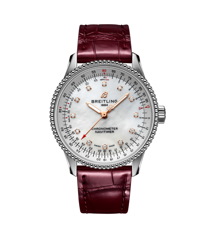 BREITLING NAVITIMER AUTOMATIC 35 LADIES WATCH A17395211A1P1