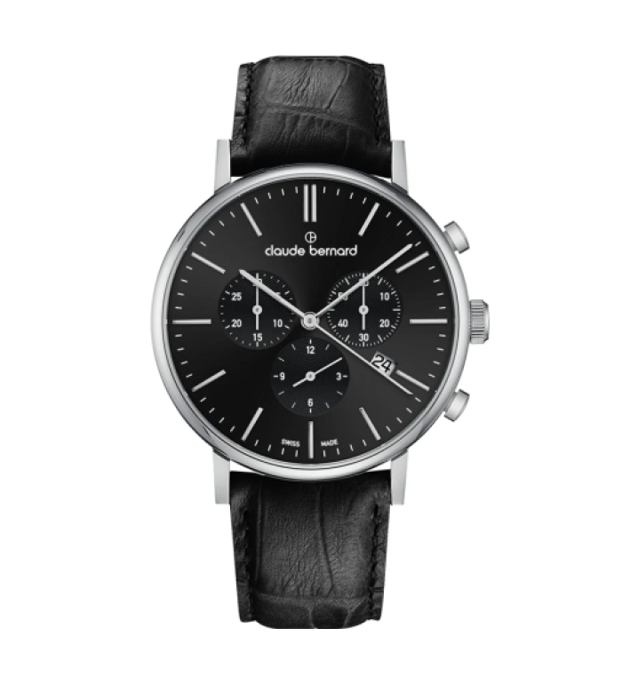 CLAUDE SLIM LINE QUARTZ CHRONO 40MM 10258 3 NIN