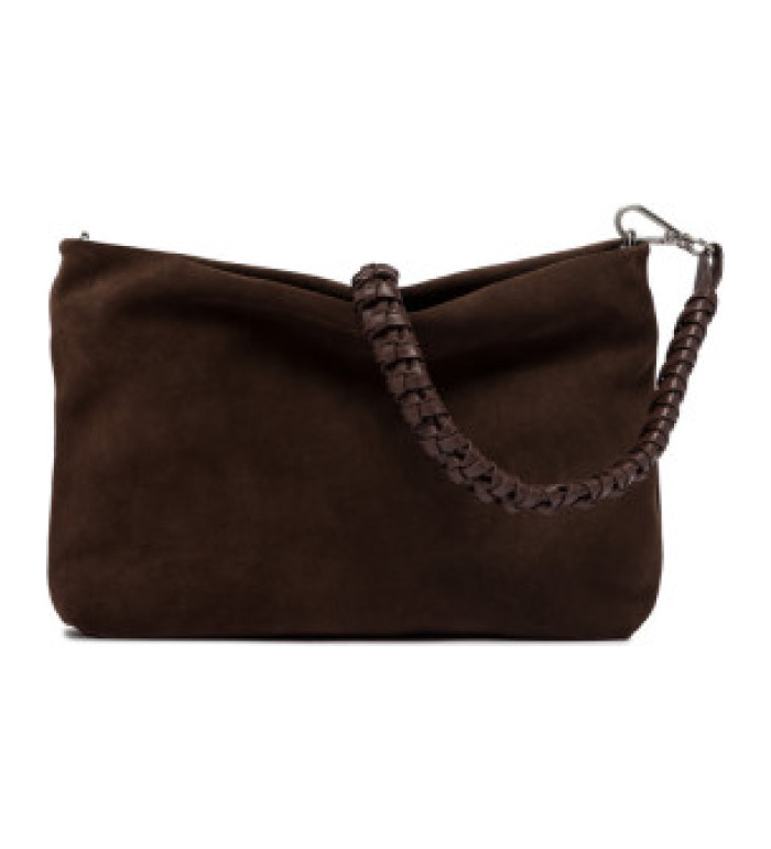 Дамска чанта, естествена кожа-ръчна изработка Gianni Chiarini 8265/BROWN