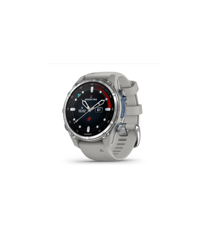 GARMIN DESCENT MK3 43ММ С FOG GREY СИЛИКОНОВА КАИШКА 010-02753-04