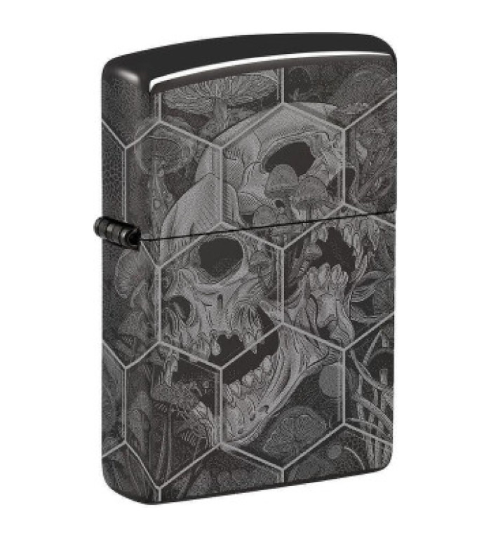 Запалка Zippo - Trippy Skull Design