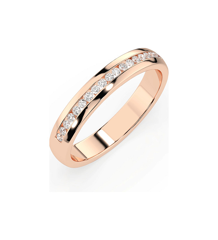 Cara пръстен с диаманти 0.15 ct – ЗЛАТНО БИЖУ 14К K101-10047R/14K
