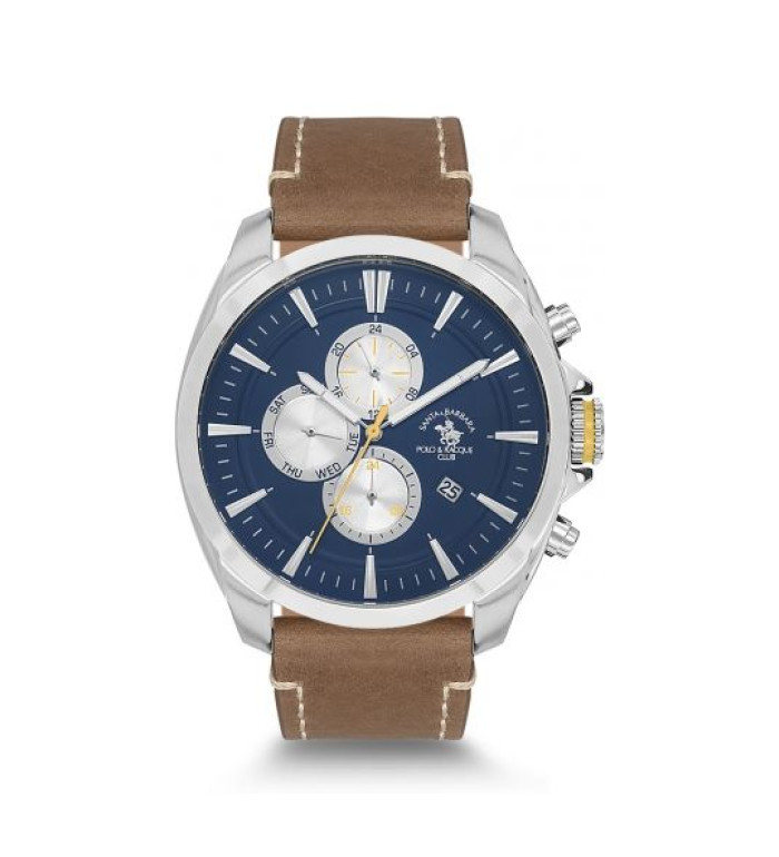 SANTA BARBARA POLO & RACQUET CLUB LEGEND 46MM MEN'S WATCH SB.7.1114.2