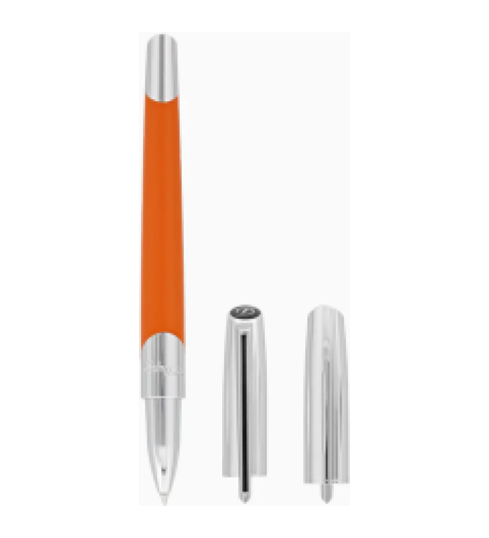 Ролер S.T.DUPONT Defi Millenium Silver And Matt Orange 402737