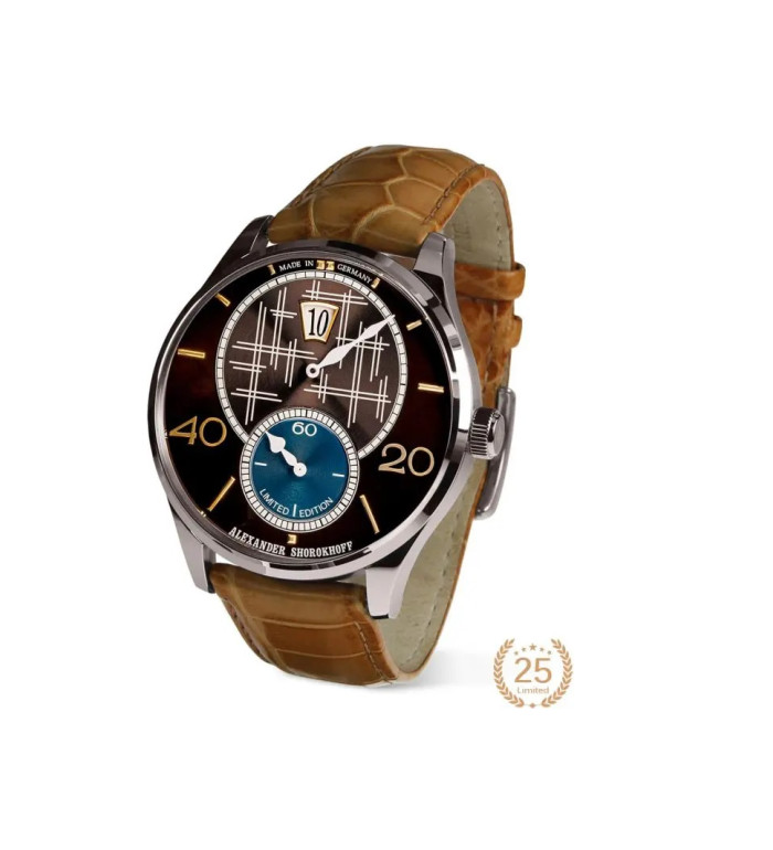 ALEXANDER SHOROKHOFF CROSSING 2 AUTOMATIC 43.5MM MEN'S WATCH LIMITED EDITION 25PCS AS.JH02-5