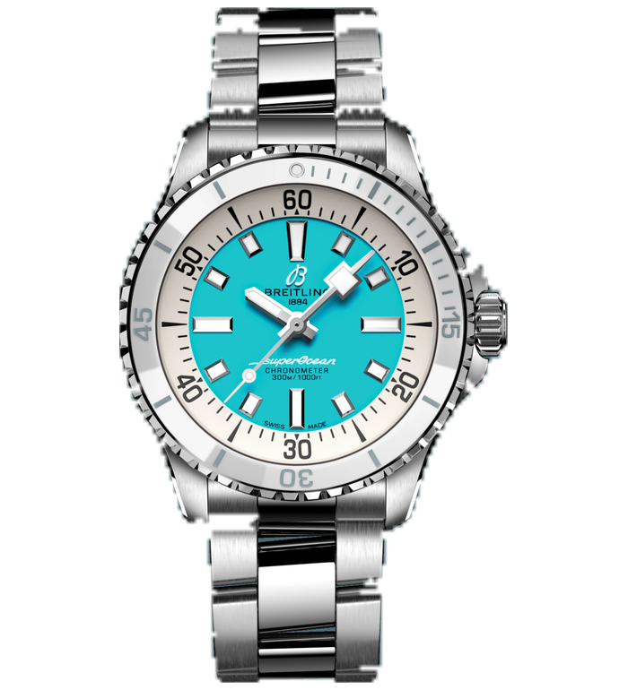 BREITLING SUPEROCEAN AUTOMATIC 36MM LADIES WATCH A17377211C1A1