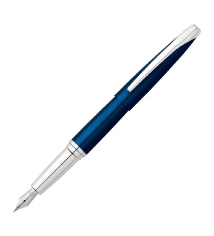 Писалка Cross ATX - Translucent Blue Lacquer, F перо