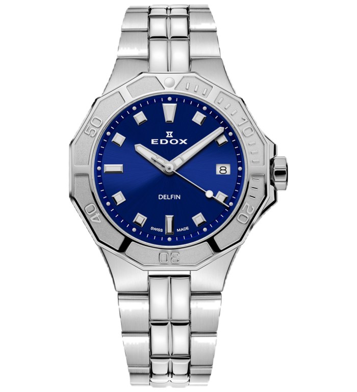 EDOX DELFIN DIVER LADY 38ММ LADIES WATCH 53020 3M BUN