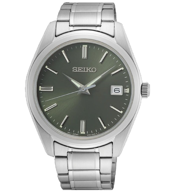 SEIKO QUARTZ 40MM MEN'S WATCH SUR527P1