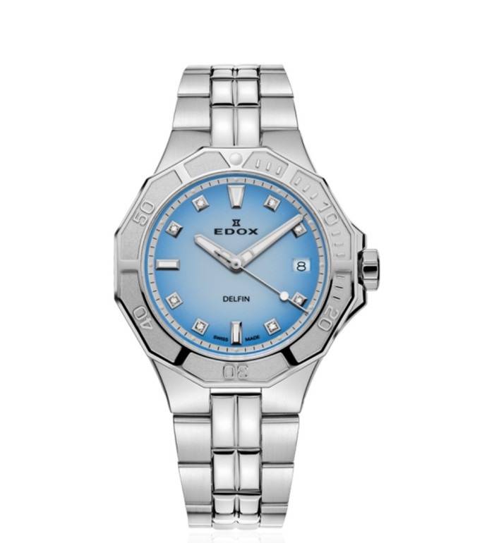 EDOX DELFIN DIVER LADY 38ММ LADIES WATCH 53020 3M BUCND