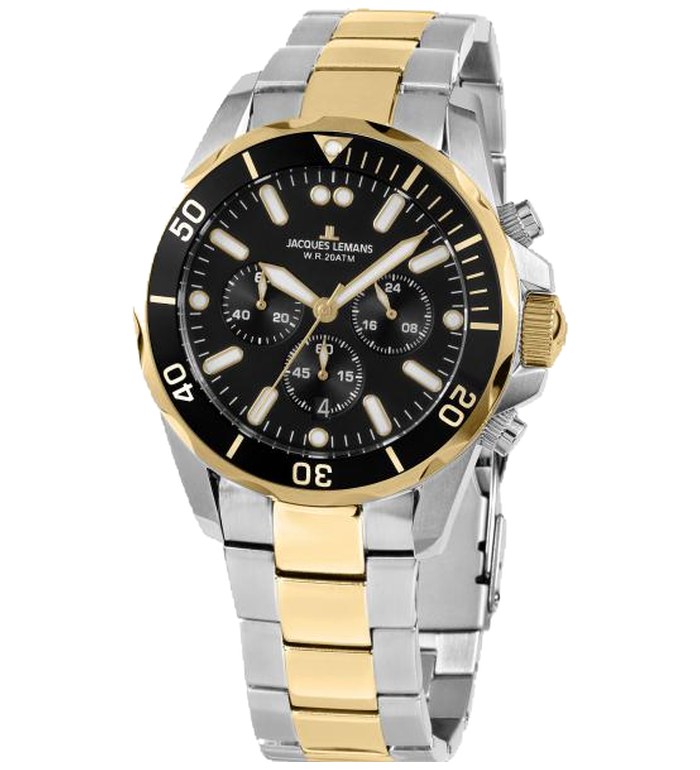 ЧАСОВНИК JACQUES LEMANS LIVERPOOL 44MM 1-2091I
