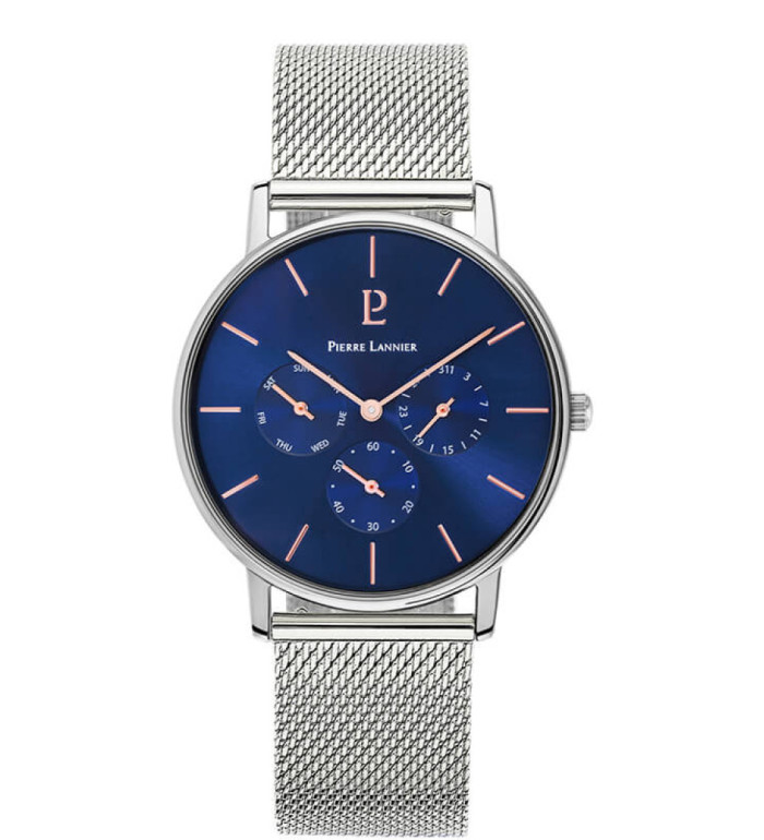 PIERRE LANNIER CITYLINE COLLECTION 39MM MEN'S WATCH 208G168