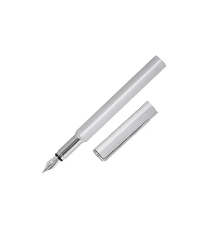 Писалка Pininfarina - PF One Silver, M перо