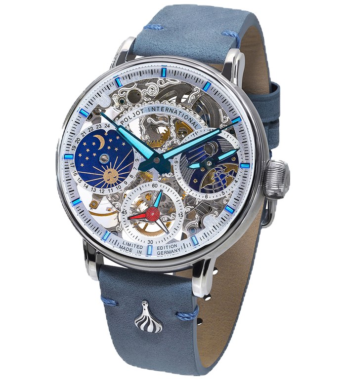 Часовник POLJOT INTERNATIONAL Sputnik 43MM LIMITED EDITION 400PCS 9931.2940771