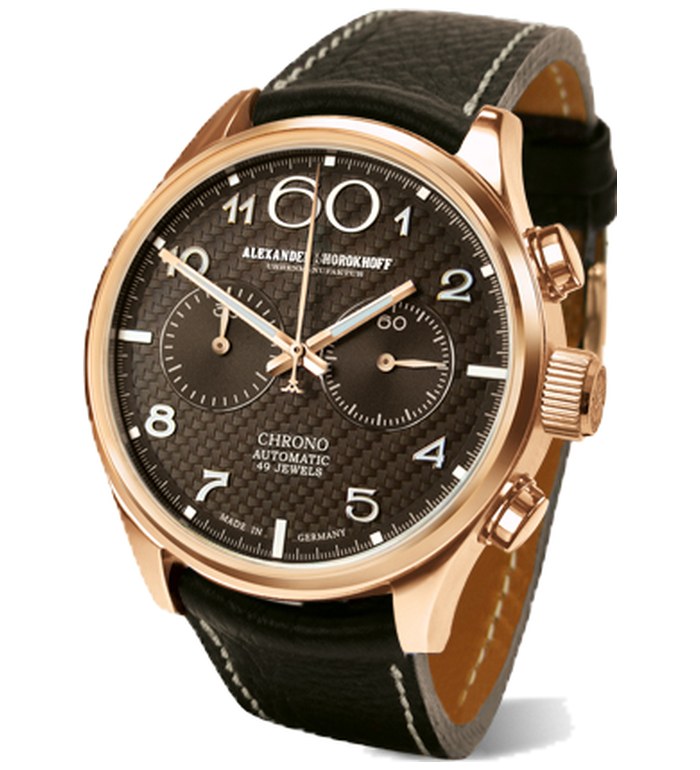 Часовник ALEXANDER SHOROKHOFF NEW PLANET 43.5MM AS.N.PT05-3G***
