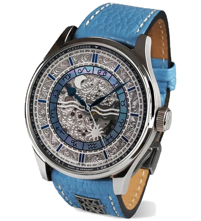 Часовник ALEXANDER SHOROKHOFF BABYLONIAN II 46.5ММ LIMITED EDITION 300PIECES AS.BYL02-F-QR